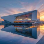 Galerie moderne à Liverpool avec œuvres contemporaines